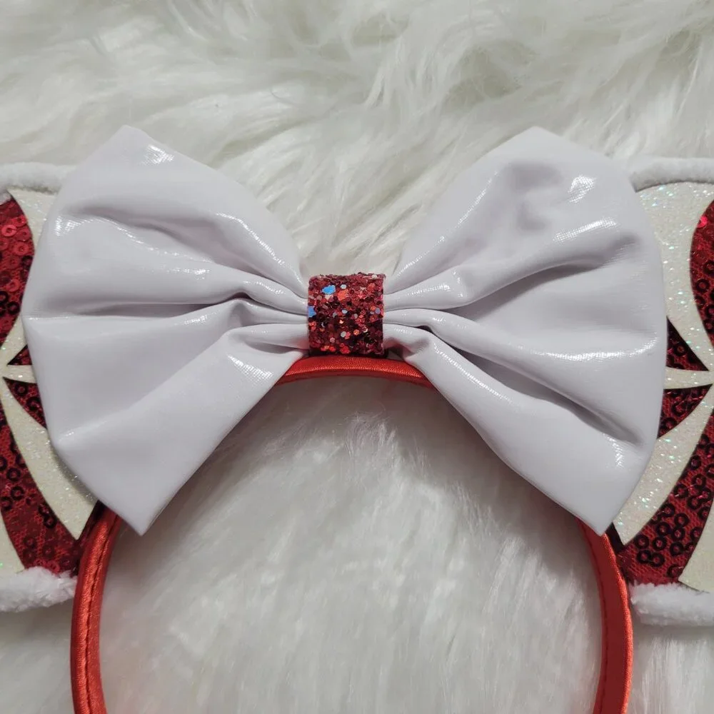 Peppermint Themed Minnie Mouse Ears